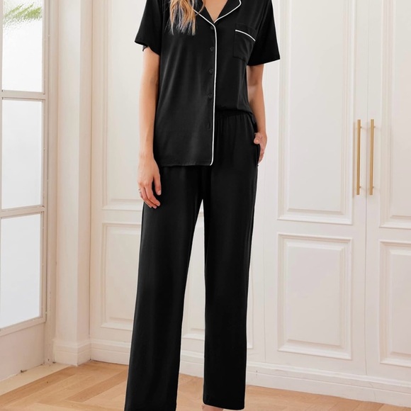 Black Pajamas Intimates & Sleepwear - Picture 2 of 3